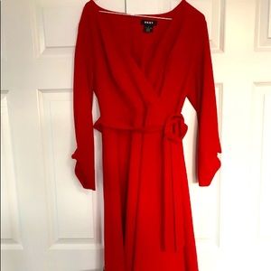 Beautiful DKNY red dress! Perfect for Christmas!